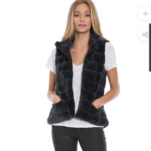 Dylan Black Quilted Puffer Vest